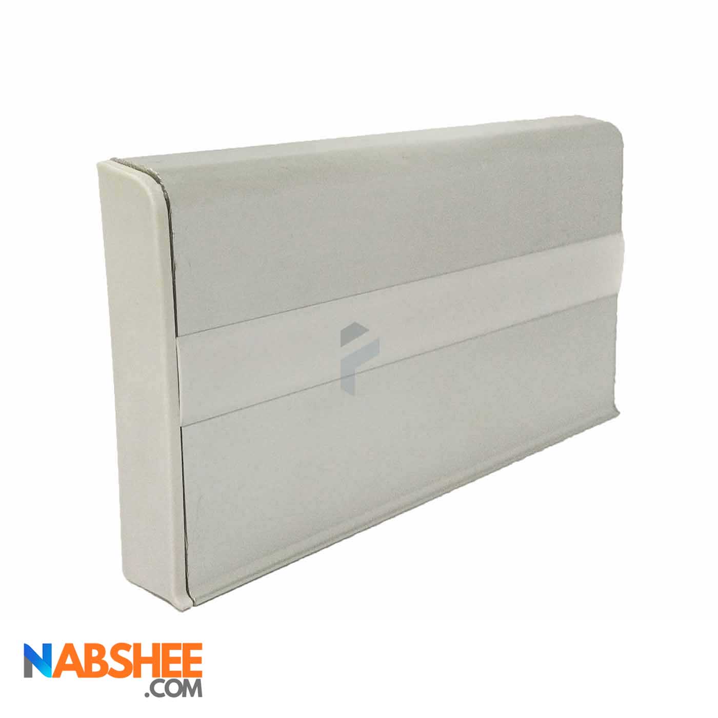 قرنیز آلومینیومی 8 سانتی با شیار LED کد LS8 نقره ای