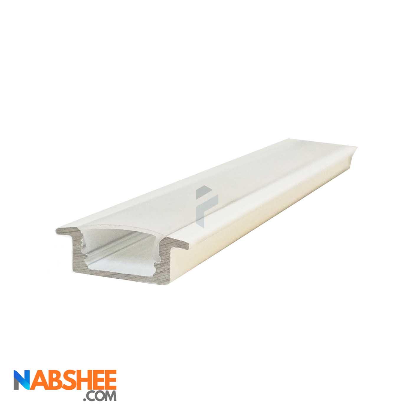 پروفیل نور خطی آلومینیومی 2 سانتی توکار کد L20W سفید + دیفیوزر رایگان
