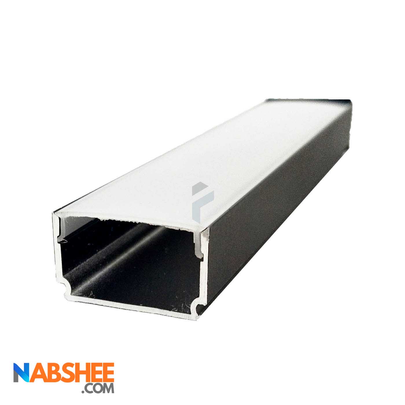 پروفیل نور خطی آلومینیومی 3 سانتی روکار کد L35-1B مشکی + دیفیوزر رایگان