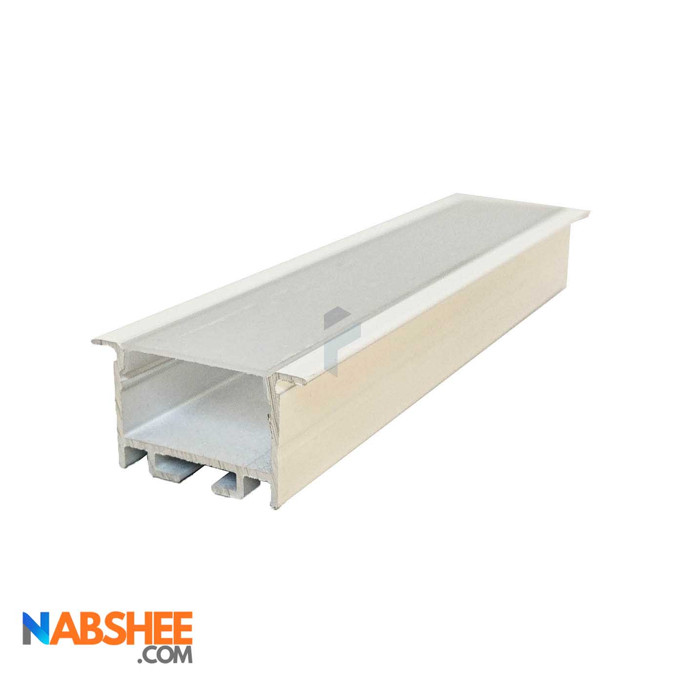 پروفیل نور خطی آلومینیومی 3 سانتی لبه دار کد L30W سفید + دیفیوزر رایگان