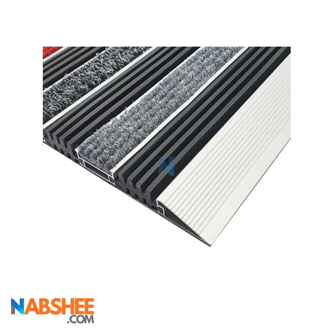 پادری آلومینیومی 1/8 سانتی کد D145 با رویه PVC و موکت