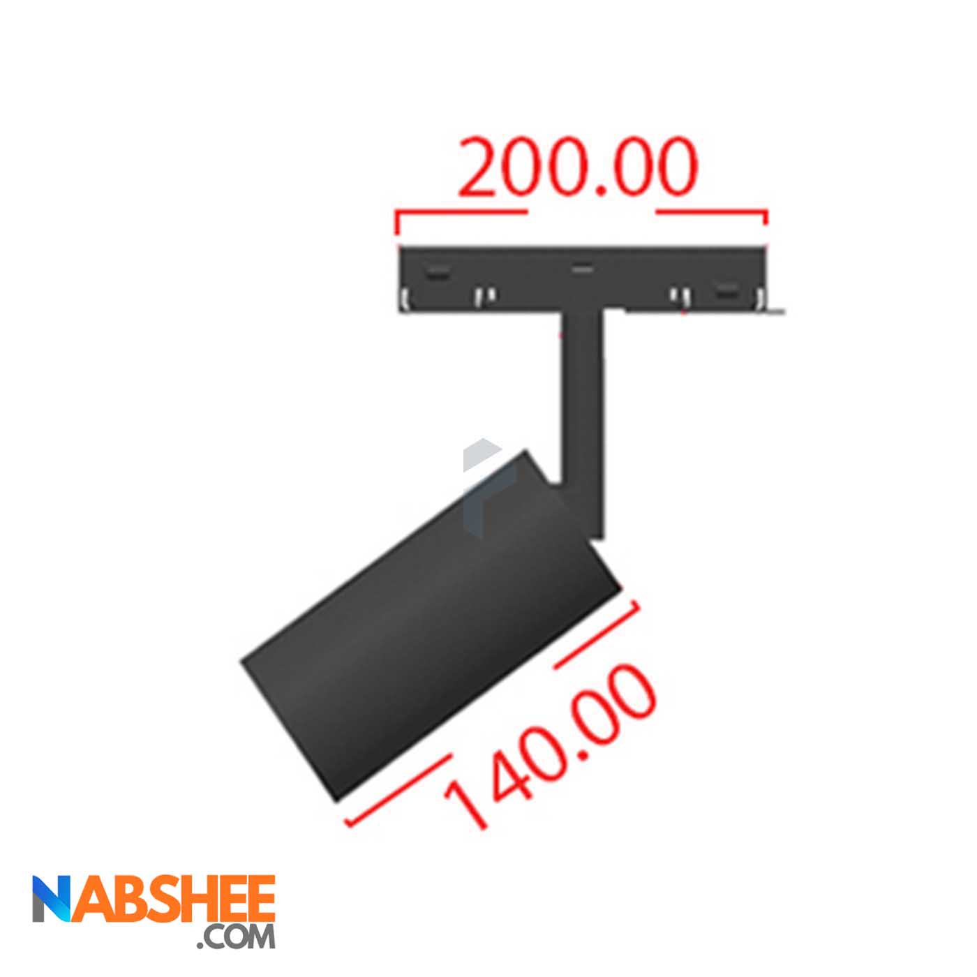 چراغ مگنتی استوانه ای 18 وات کد MC18-4000