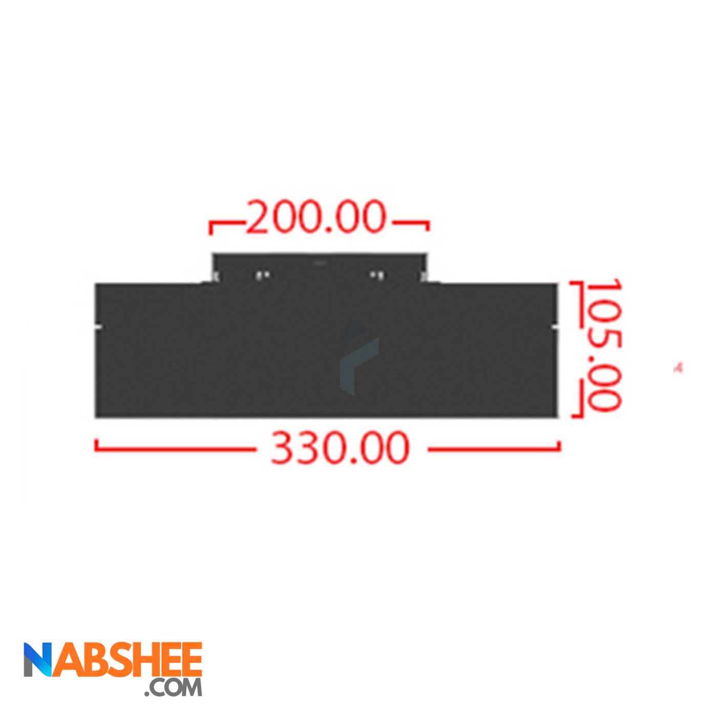 چراغ مگنتی زیگبی لنزدار کتابی 18 وات کد Zigbee-ZB18